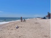 Пляжі Бердянська цього року небагатолюдні