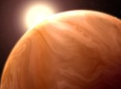 Гигантская планета, похожая на комету теряет атмосферу 