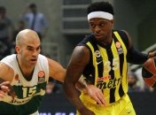 Топ-16 Евролиги. Победы "Фенербахче" и "Олимпиакоса"