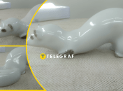 Фарфоровая статуэтка Ласка