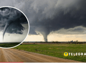 В Україні помітили смерч