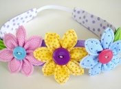 DIY. Ободки и веночки для девочки своими руками