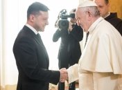 Зеленський попросив Папу Римського допомоги у визволенні українців, утримуваних РФ