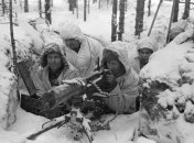 Финские пулеметчики во время советско-финской войны