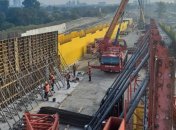 Будівництво станцій метро на Подільсько-Воскресенському мості