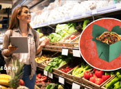 Таракан в продуктовом магазине