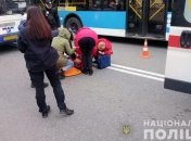 В Хмельницком автобус сбил двух детей на переходе