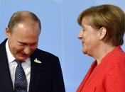 Владимир Путин и Ангела Меркель