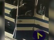 Как "луцкий террорист" попал в автобус: в сети появилось видео