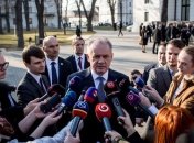 Киска отверг скандальный закон Словакии о запрете гимнов