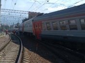 В Москве на Курском вокзале поезд столкнулся с электричкой