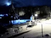 В Карелии упавший метеорит попал на видео