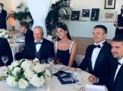 Усик и Кличко приоделись для встречи с князем Монако (фото)