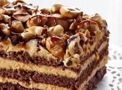 Шоколадный торт с печеньем без выпечки