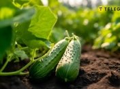 Огурцы потребляют немало веществ из земли