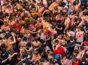 "Томатина": самая маштабная в мире битва помидорами (Видео)