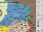 Карта АТО на востоке Украины (3 августа)