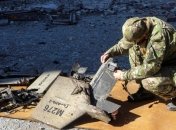 Залишки іранського дрону в Україні