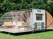 Необычный дом на колесах, который раскладывается в поистине роскошное жилище (Фото) 