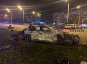 Машину искорежило в ДТП