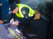 В здание телеканала в Киеве стреляли из гранатомета (Фото)