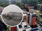 Автобус вигорів вщент