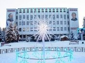 В Борисполе официально вывесили красно-черный флаг