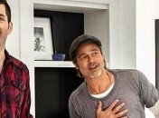 Брэд Питт сделал неожиданный сюрприз для своего гримера (Видео)