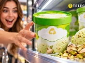 Скидка 45% на мороженое в АТБ – фисташковое мороженое «Три Ведмеді» существенно подешевело