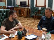 Владимир Зеленский и Андрей Шевченко