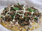 Салатик получается вкусным и очень питательным