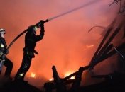 Пожар в Днепре: ночью горел цех по изготовлению туалетной бумаги