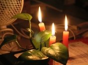 Свечи, сумерки