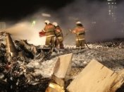 Камеры видеонаблюдения засекли падание самолета в Казани 