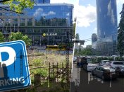 Паркинг на 300 автомобилей планируется разместить напротив БЦ "Парус". Проект оценивается в 479 млн гривен