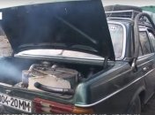 На Черниговщине пенсионер создал Mercedes на дровах (Видео)