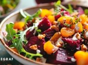Салаты со свеклой являются не только вкусными, но и очень полезными (изображение создано с помощью ИИ)