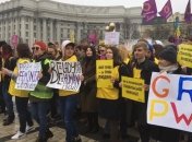 "Марш женщин" в Киеве: полиция отчиталась о ситуации 