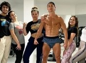 Роналду "підсадив" на спорт усю сім'ю під час карантину (Фото)