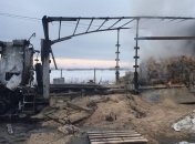 В Закарпатье сгорела фура с российской регистрацией