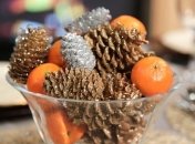 Новогодние украшения для дома: 10 поделок из шишек (ФОТО)