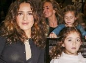 Сальме Хайек грозят похищением дочери