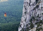 На канатной дороге над Ай-Петри проходит эвакуация людей (обновлено)