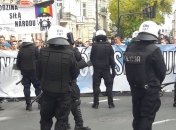 В польском Люблине полиция разогнала водометами противников Марша равенства 