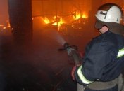 Во Львове горел склад