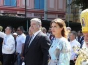 В Болграде Порошенко пожелал молодоженам любви, как у него с женой