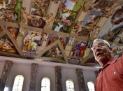 Мексиканский пенсионер воссоздал Сикстинскую капеллу (Фото) 