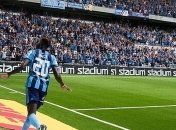 На матч Лиги Европы в Украину приехало множество шведских болельщиков