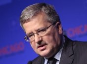 Коморовский обратился с призывом к власти и оппозиции Украины 