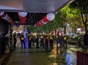 Полиция усердно патрулирует улицы